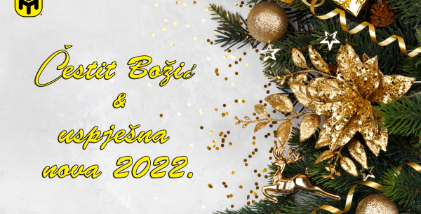Čestit Božić & uspješna nova 2022.