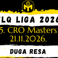 5. CRO Masters ELQ lige - Duga Resa, 21.11.2026. 